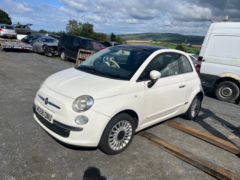 Car parts for 2009 FIAT 500 LOUNGE M JET RIGHT HAND DRIVE 1.3L