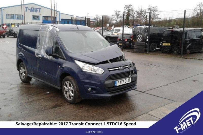 damaged ford transit for sale